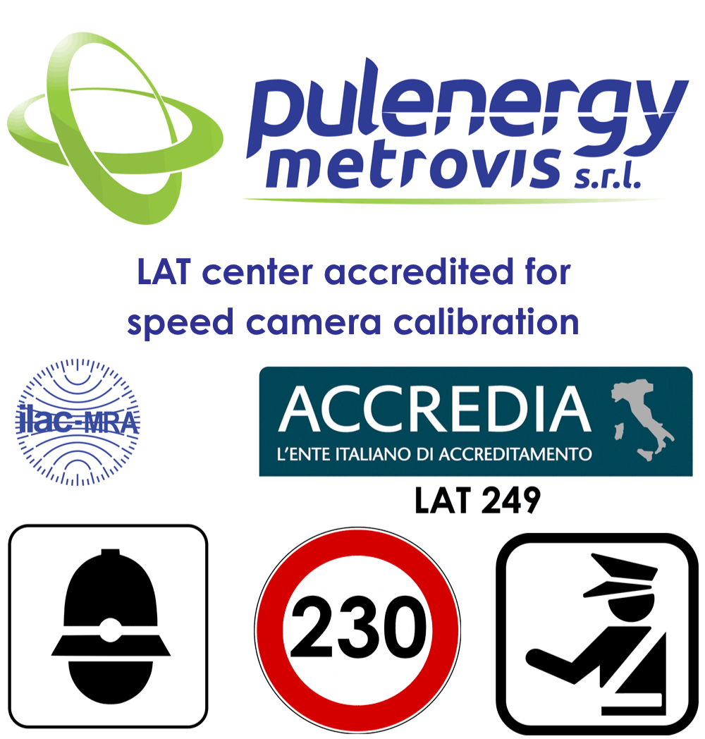 ISO 17025 LAT Center 249 speed-camera calibration